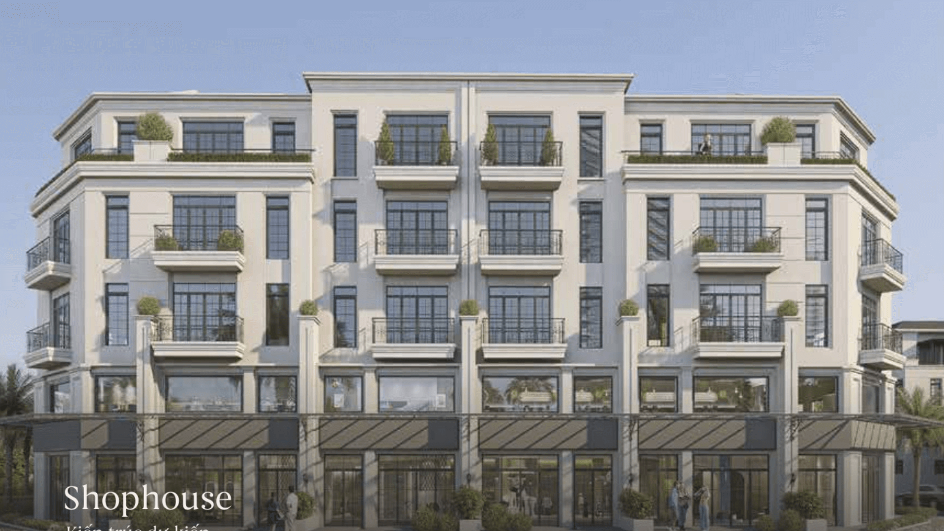 Loại hình sản phẩm shophouse đáp ứng nhu cầu ở và kinh doanh trong 1 căn nhà