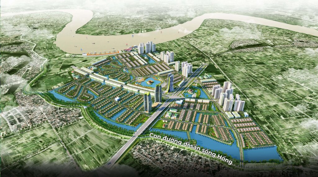 Con đường di sản sông Hồng sẽ chạy qua dự án Alluvia City