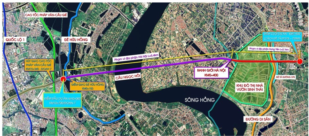 Dự thảo cầu Ngọc Hồi