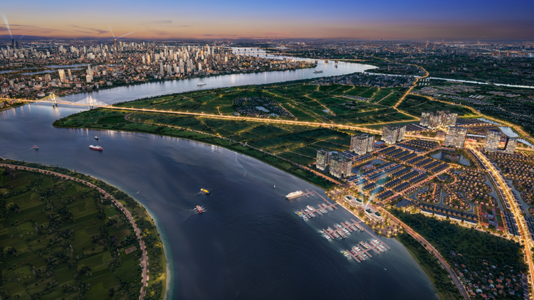 Bến du thuyền tại Alluvia City mang đến đặc quyền sống thượng lưu cùng giá trị bất động sản tại dự án