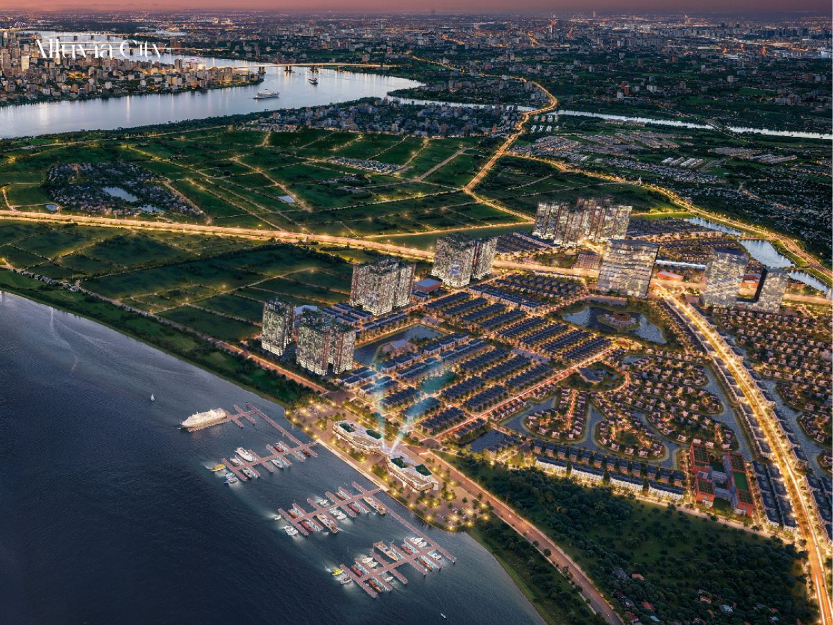 Mô hình taxi sông đầu tiên tại Hà Nội nằm tại bến du thuyền Alluvia City