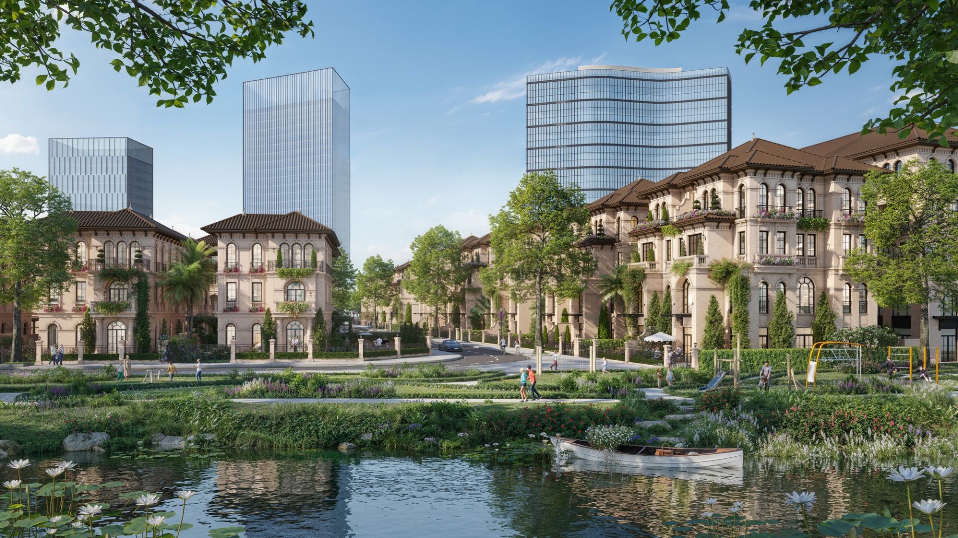 Tiến độ Alluvia City tháng 8/2025: Giai đoạn 1 tăng tốc, Alluvia Gallery  hình thành rõ nét - Alluviacity Văn Giang