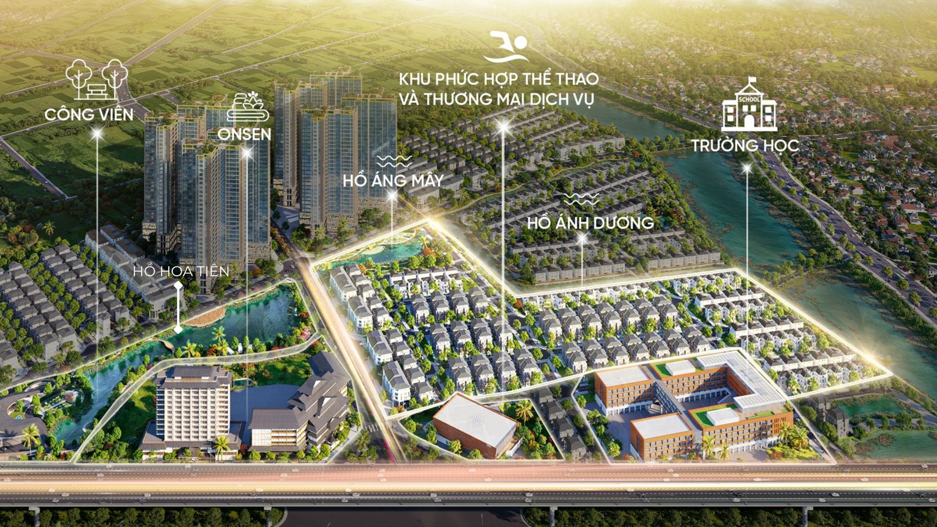 Vị trí Tiểu khu 5 Alluvia City - sống giữa tiện ích, giao thông thuận lợi